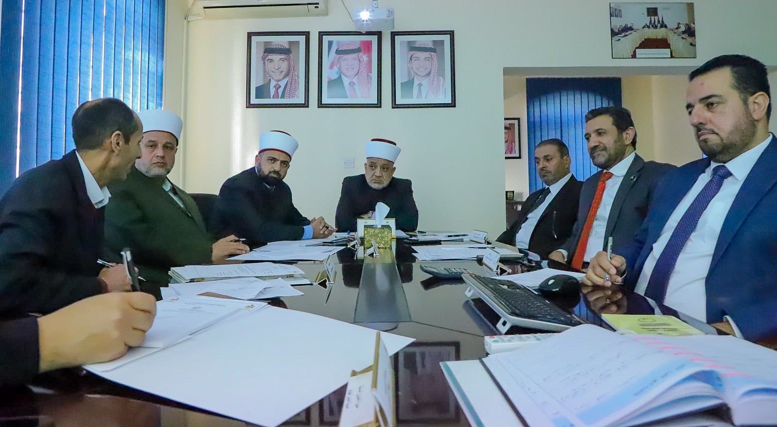 مجلس معهد الملك عبدالله الثاني لإعداد الدعاة يطلع على إنجازات المعهد