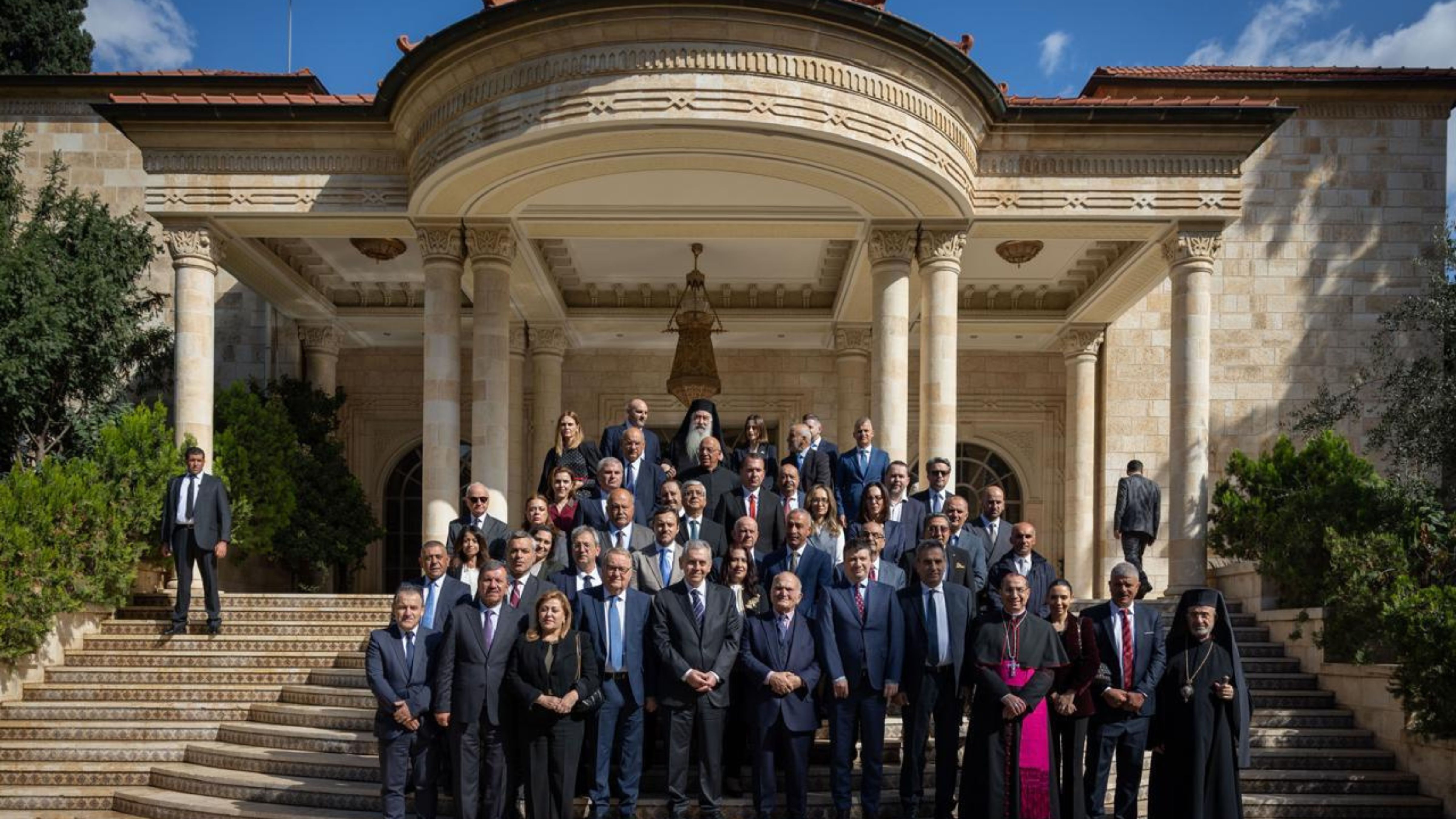 Prince El Hassan bin Talal meets delegation from Interparliamentary Assembly on Orthodoxy