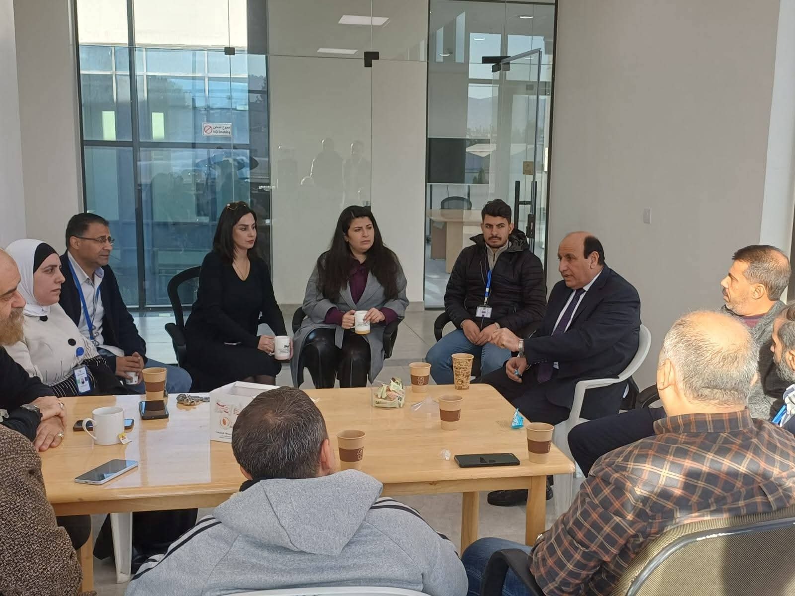 الرواشدة يبحث مع "بنك البذور" الاستثمار في الأبحاث لمواجهة التغيّرات المناخية