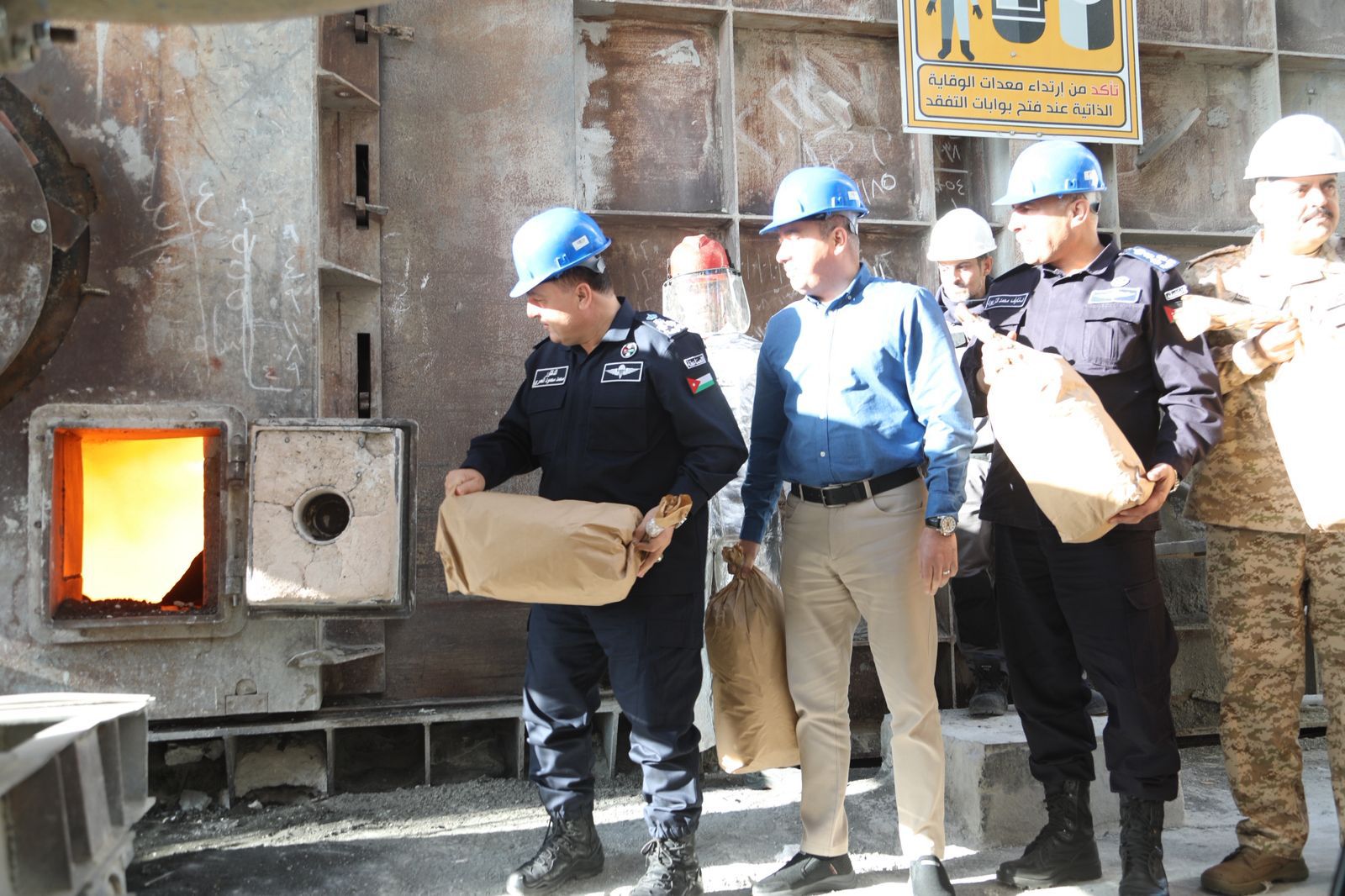 الأمن العام يتلف كميات كبيرة من المواد المخدرة ضُبطت في  4048 قضية