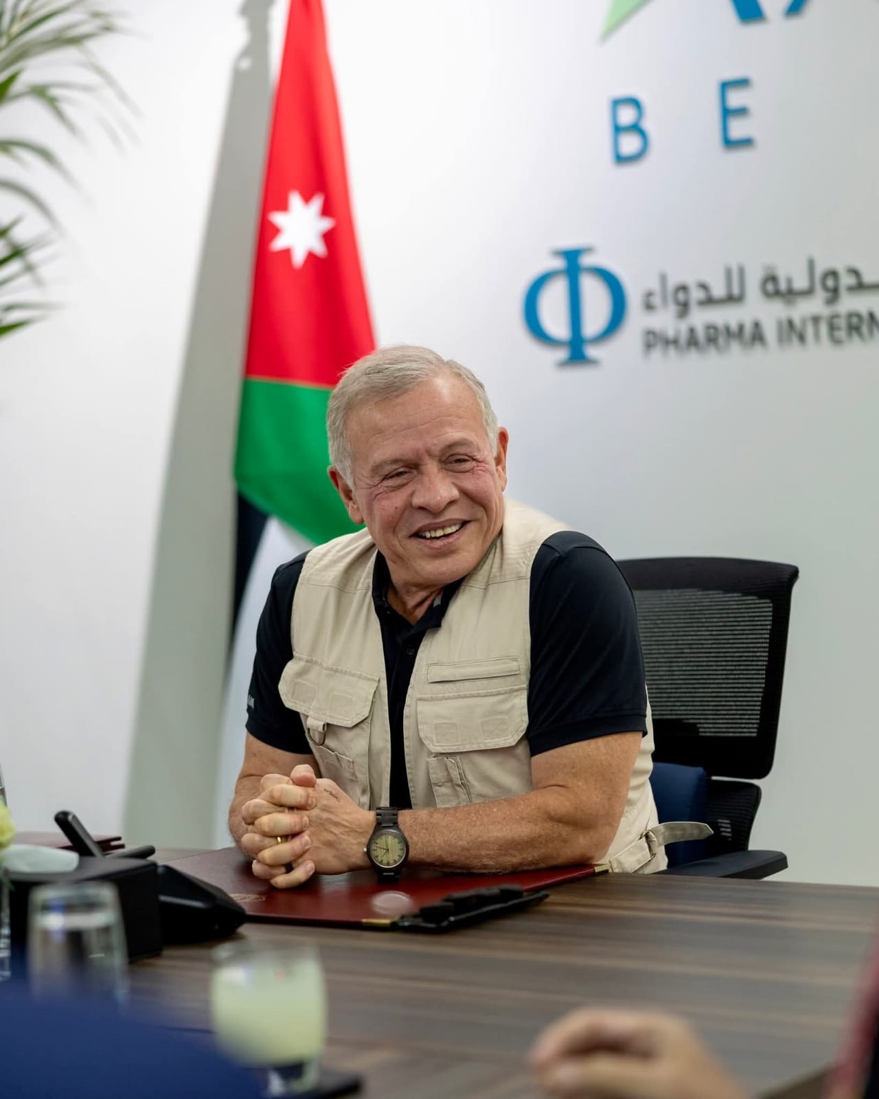 King's Factory Visits Reinforce Jordan’s Industrial Growth, Global Competitiveness