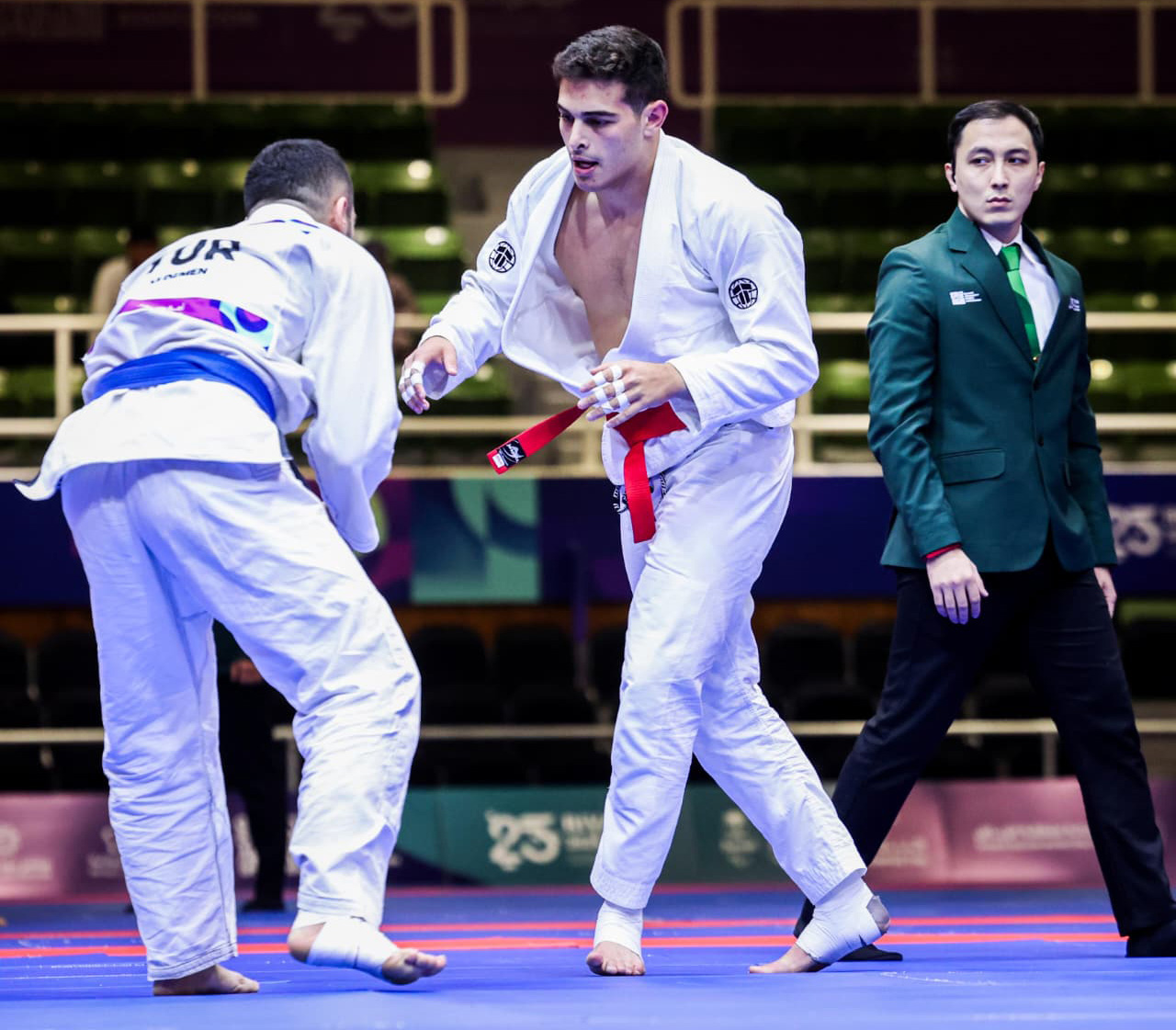 منتخب الجوجيتسو يفتتح مشاركته بدورة ألعاب التضامن الإسلامي