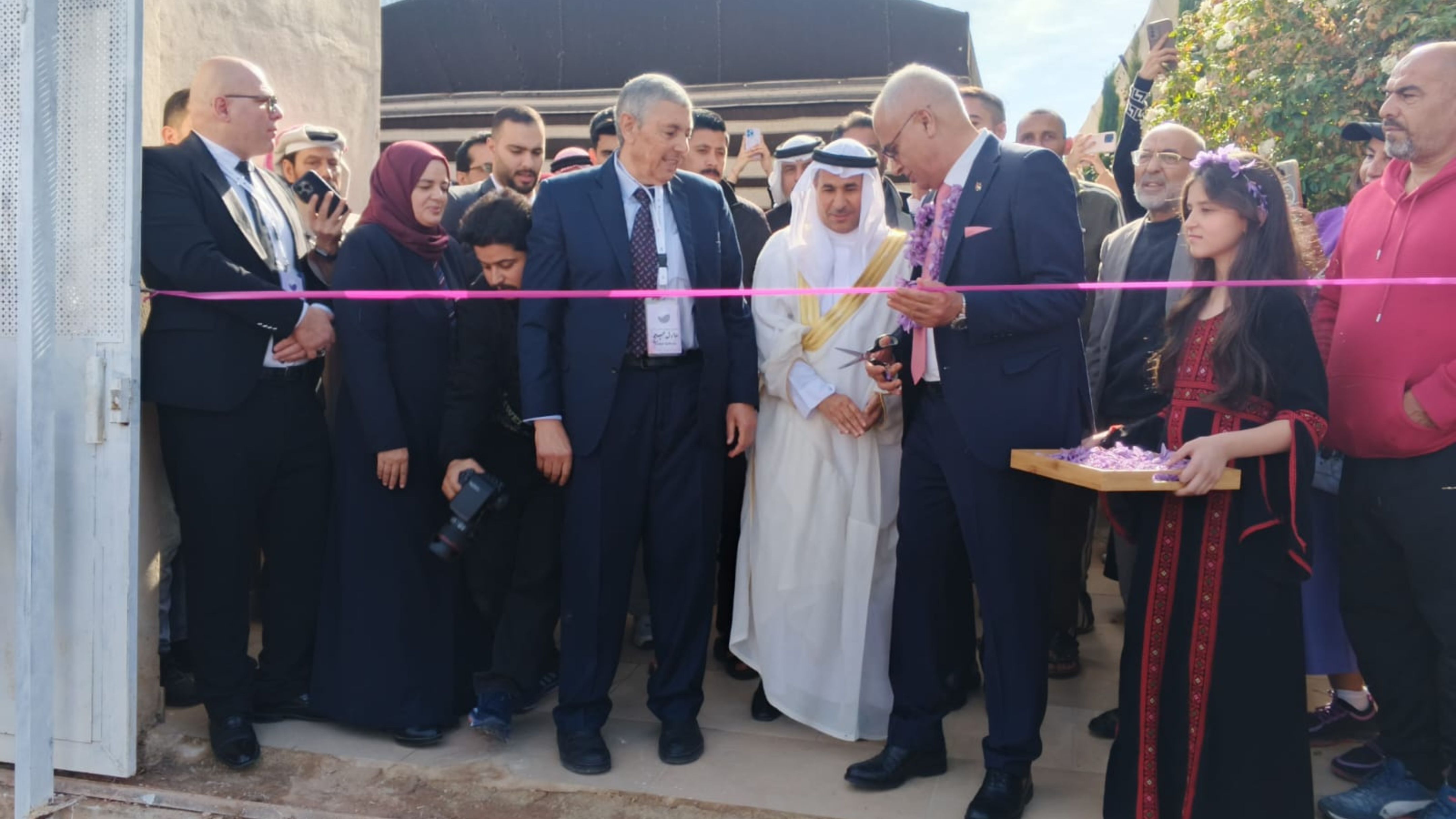 افتتاح مهرجان زعفران الأردن الثاني بالمفرق