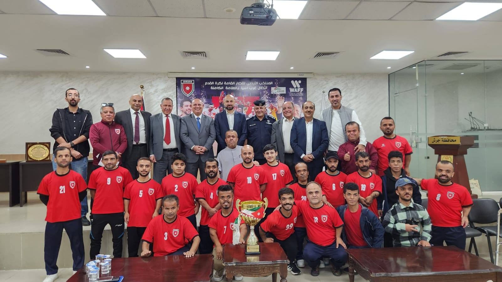 جرش: تكريم المنتخب الوطني لقصار القامة