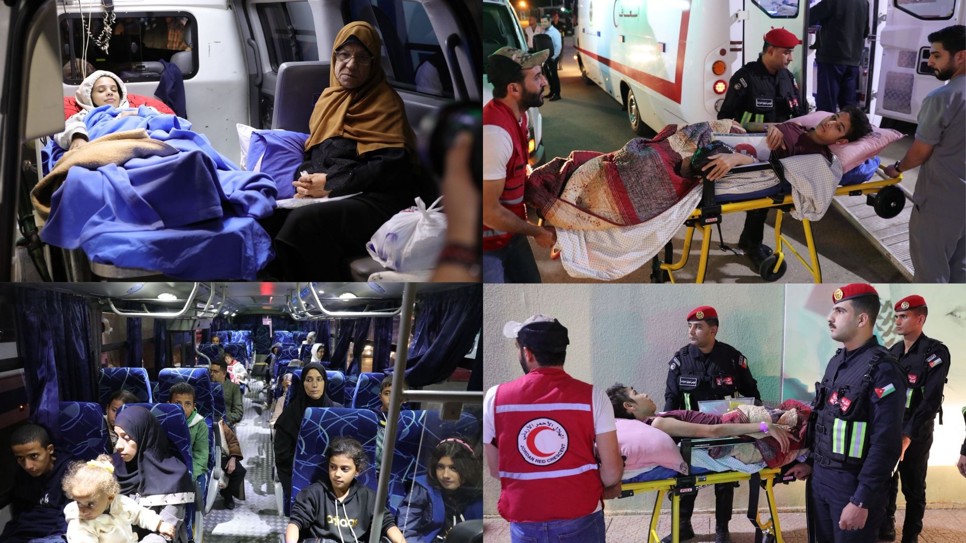 القوات المسلحة تُجلي الدفعة الـ17 من أطفال غزة المرضى للعلاج في المملكة