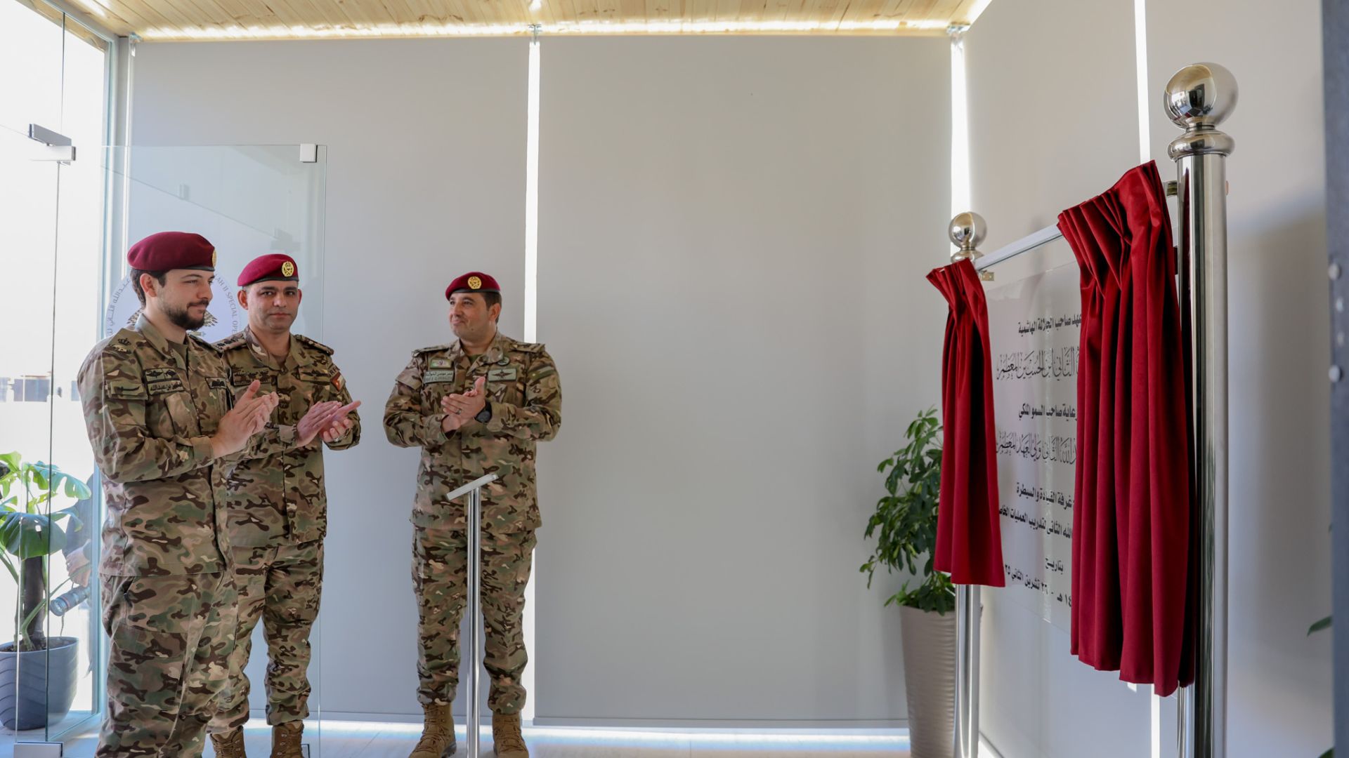 Crown Prince inaugurates C&amp;C room at King Abdullah II Special Operations Training Centre