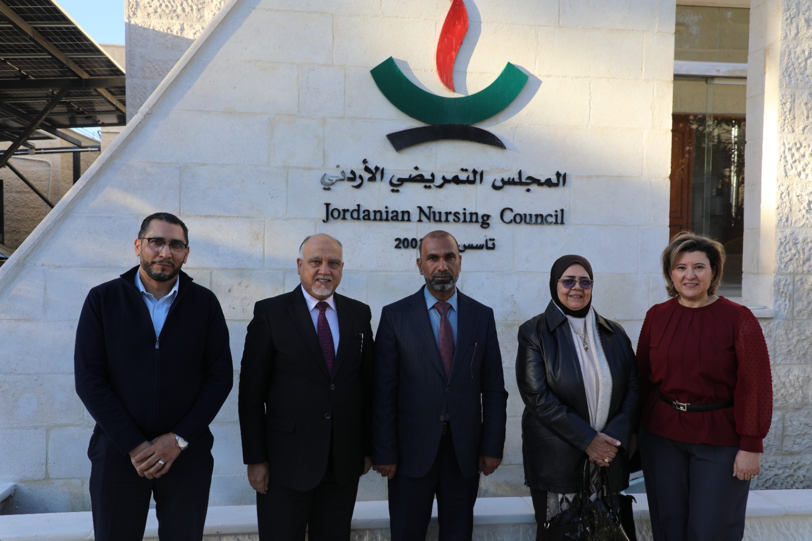 وفد من جامعة بابل العراقية يزور المجلس التمريضي الأردني