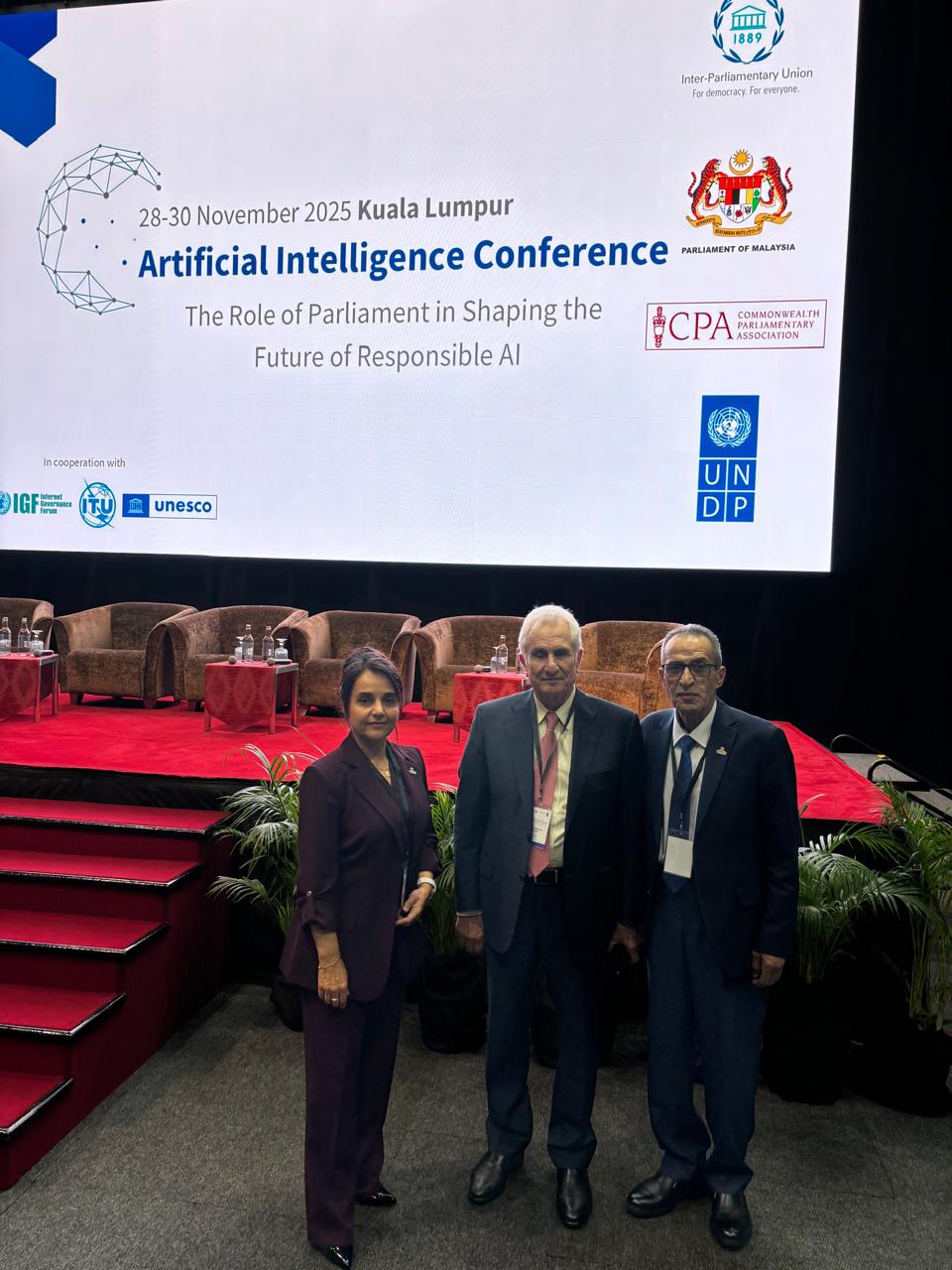 وفد من "الأعيان" يُشارك بمؤتمر حول مستقبل الذكاء الاصطناعي المسؤول في ماليزيا