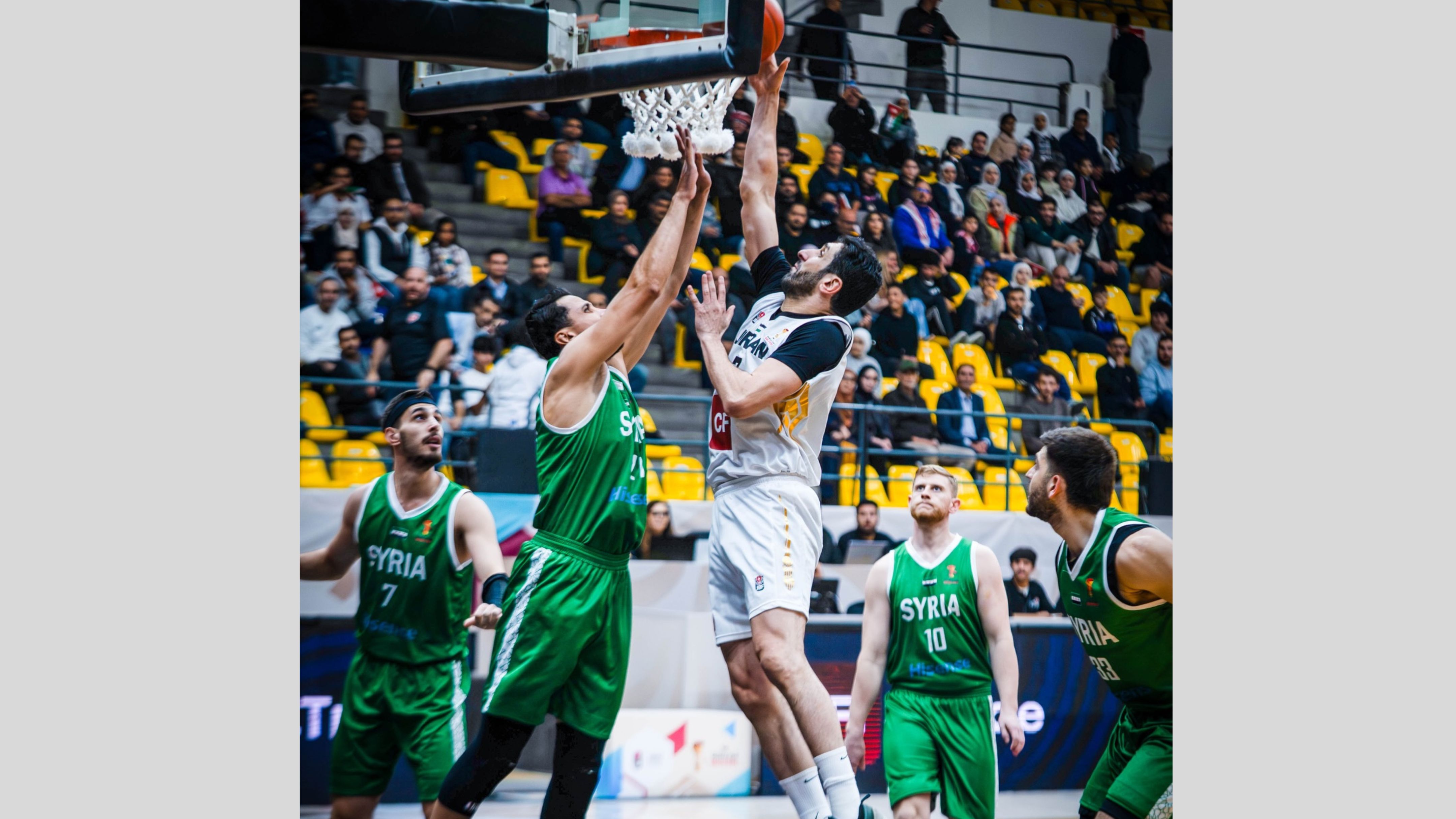 منتخب السلة يتغلب على نظيره السوري
