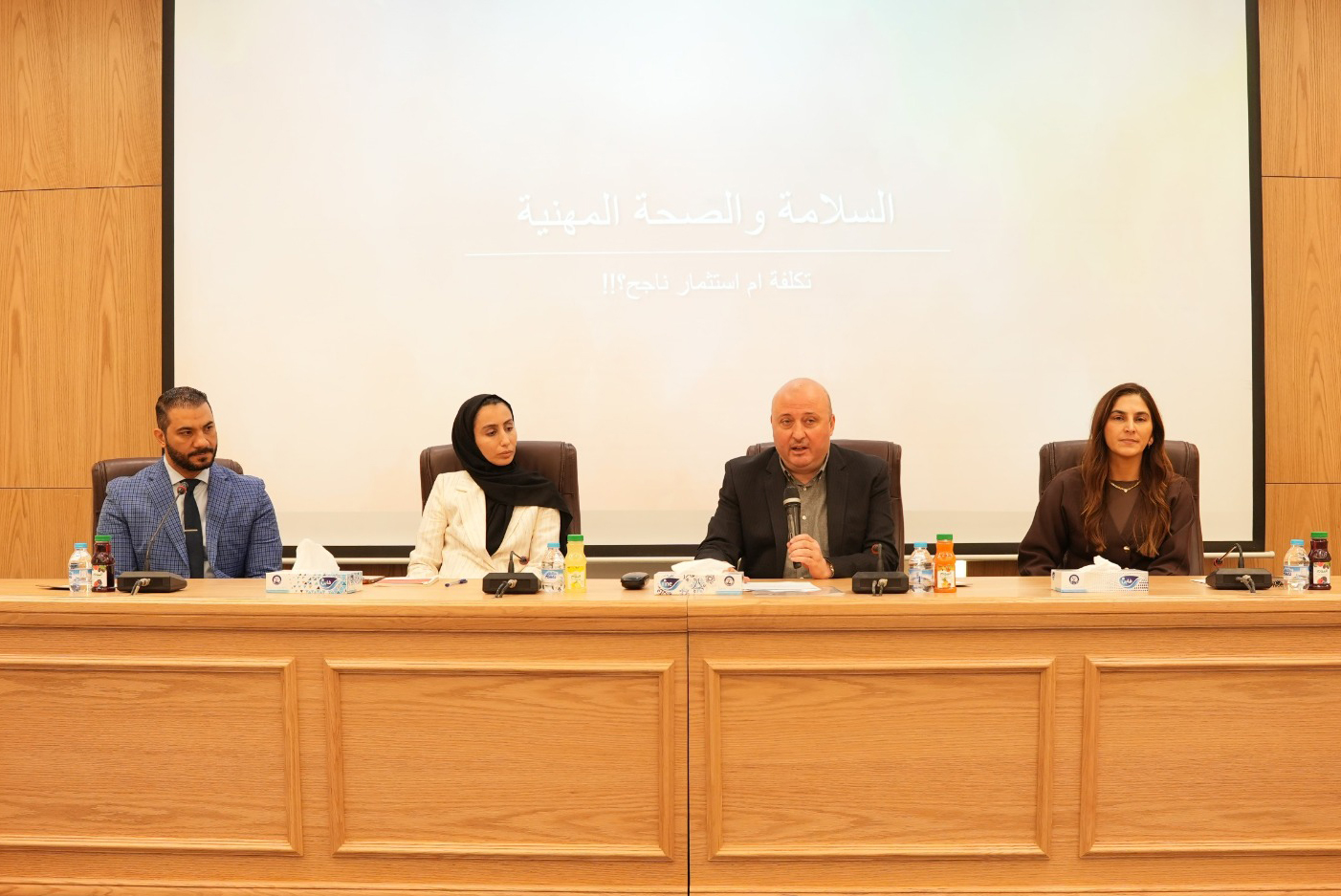 ورشة توعوية حول الصحة والسلامة المهنية