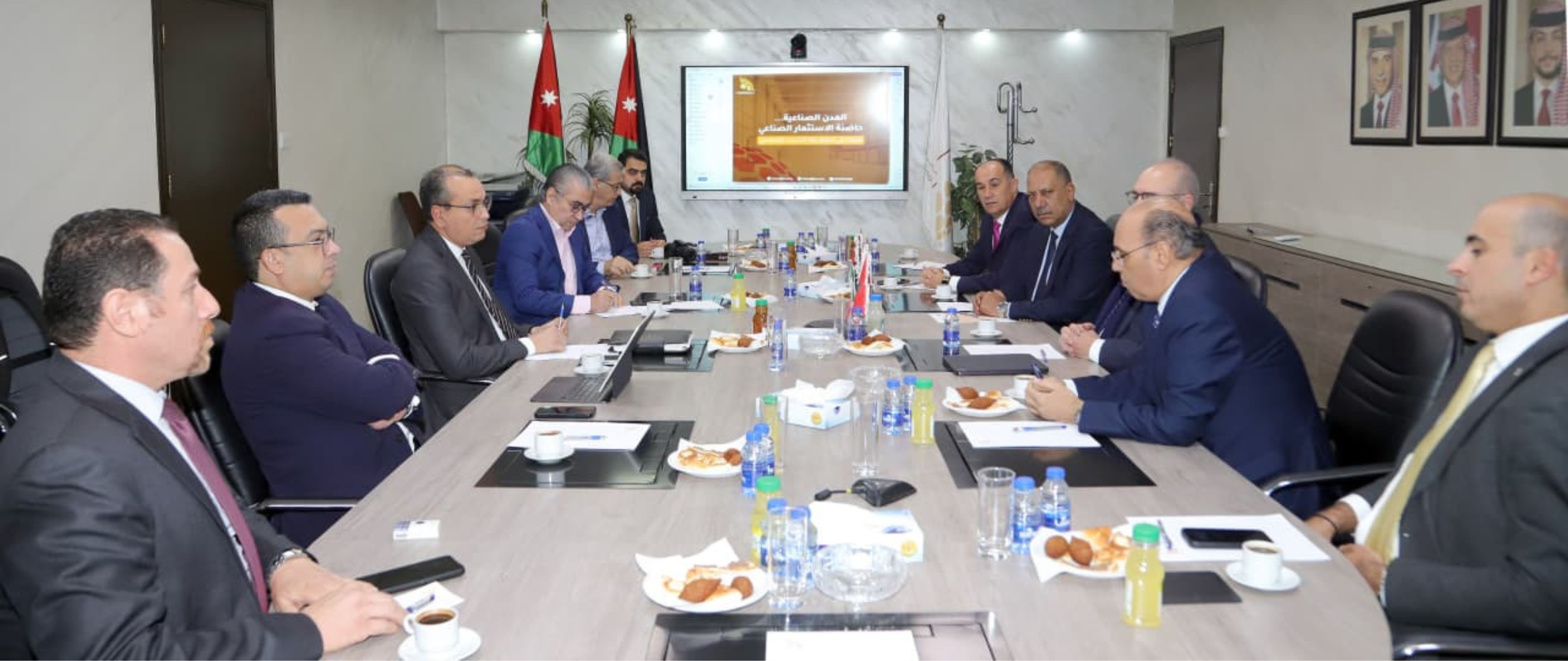 "المدن الصناعية" تبحث ووفدا مغربيا تطوير الشراكة