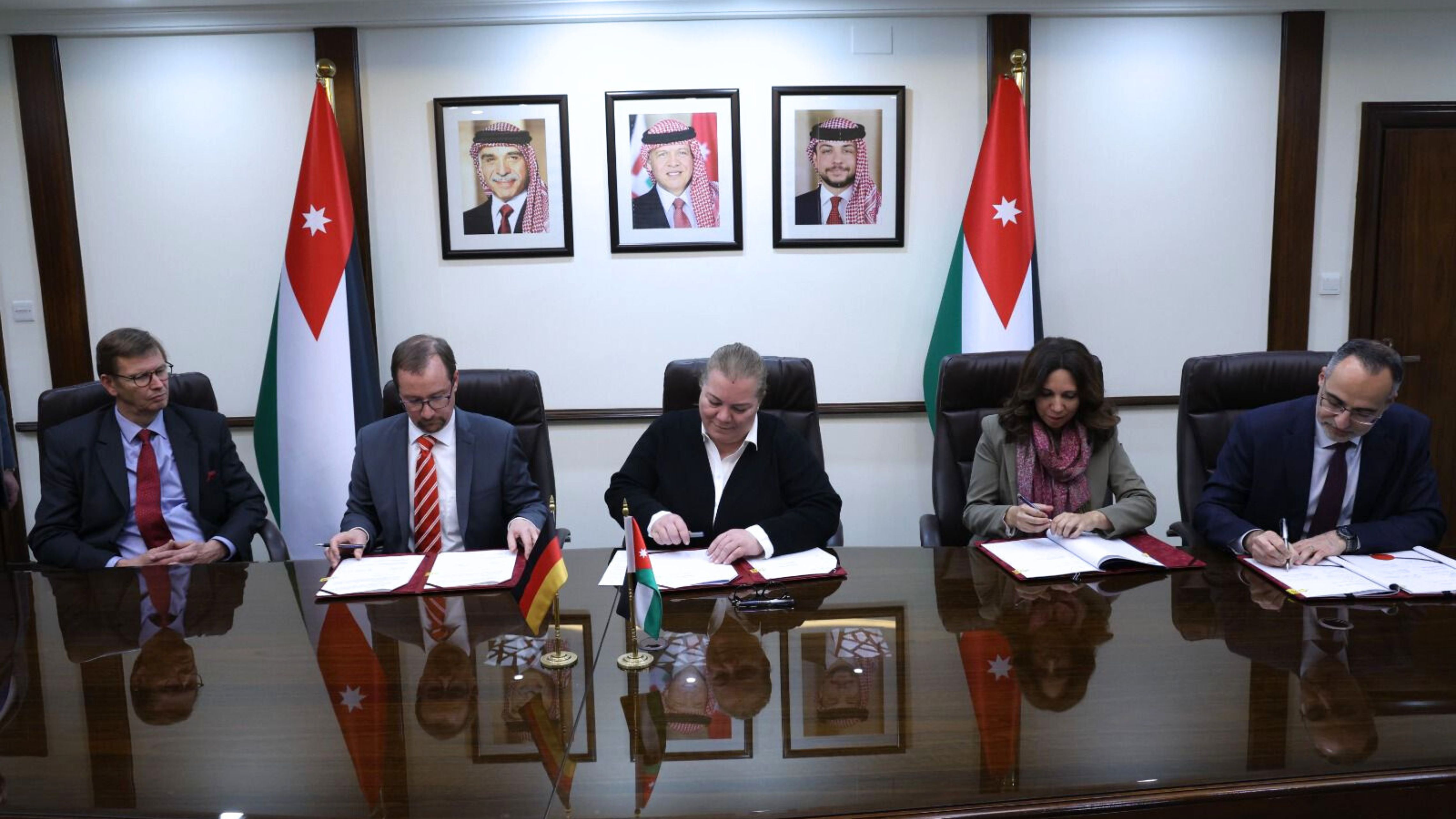 Agreements signed with German Development Bank to support vocational, technical education in Jordan