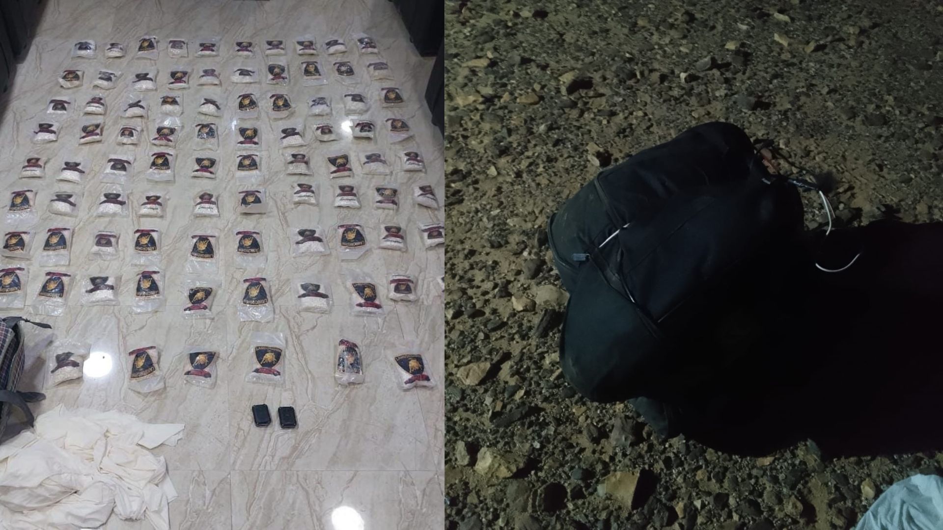 المنطقة العسكرية الشرقية تحبط محاولتي تهريب مواد مخدرة بواسطة بالونات