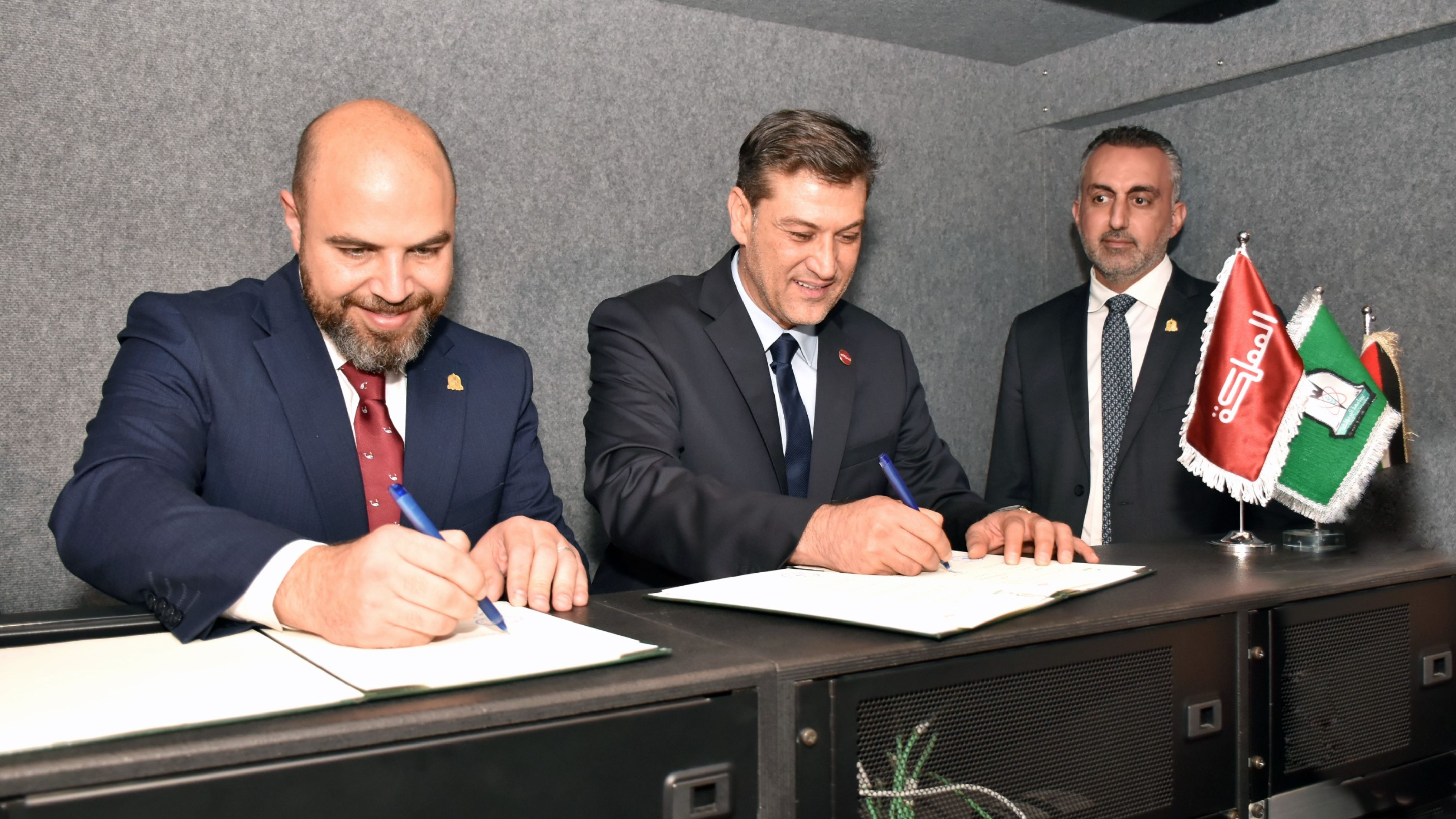 مذكرة تفاهم بين "اليرموك" وقناة المملكة لتدريب طلبة كلية الإعلام