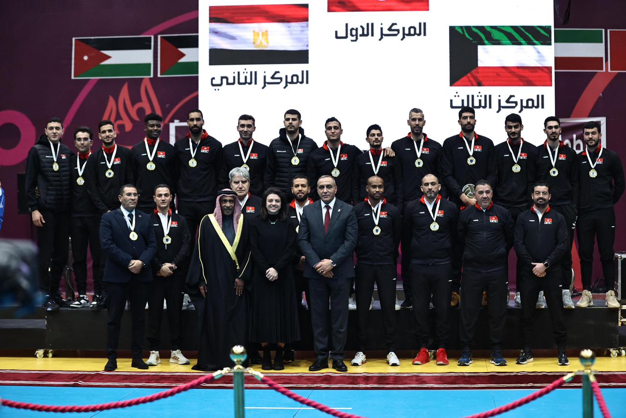 الأميرة آية تتوج المنتخب التونسي بطلا لبطولة كأس التحدي العربي للكرة الطائرة