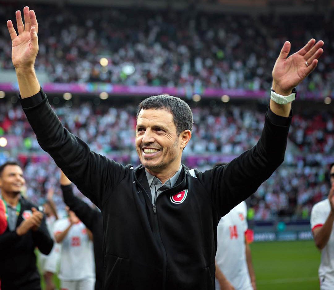 مدرب منتخب النشامى يشيد بأداء لاعبيه أمام الكويت