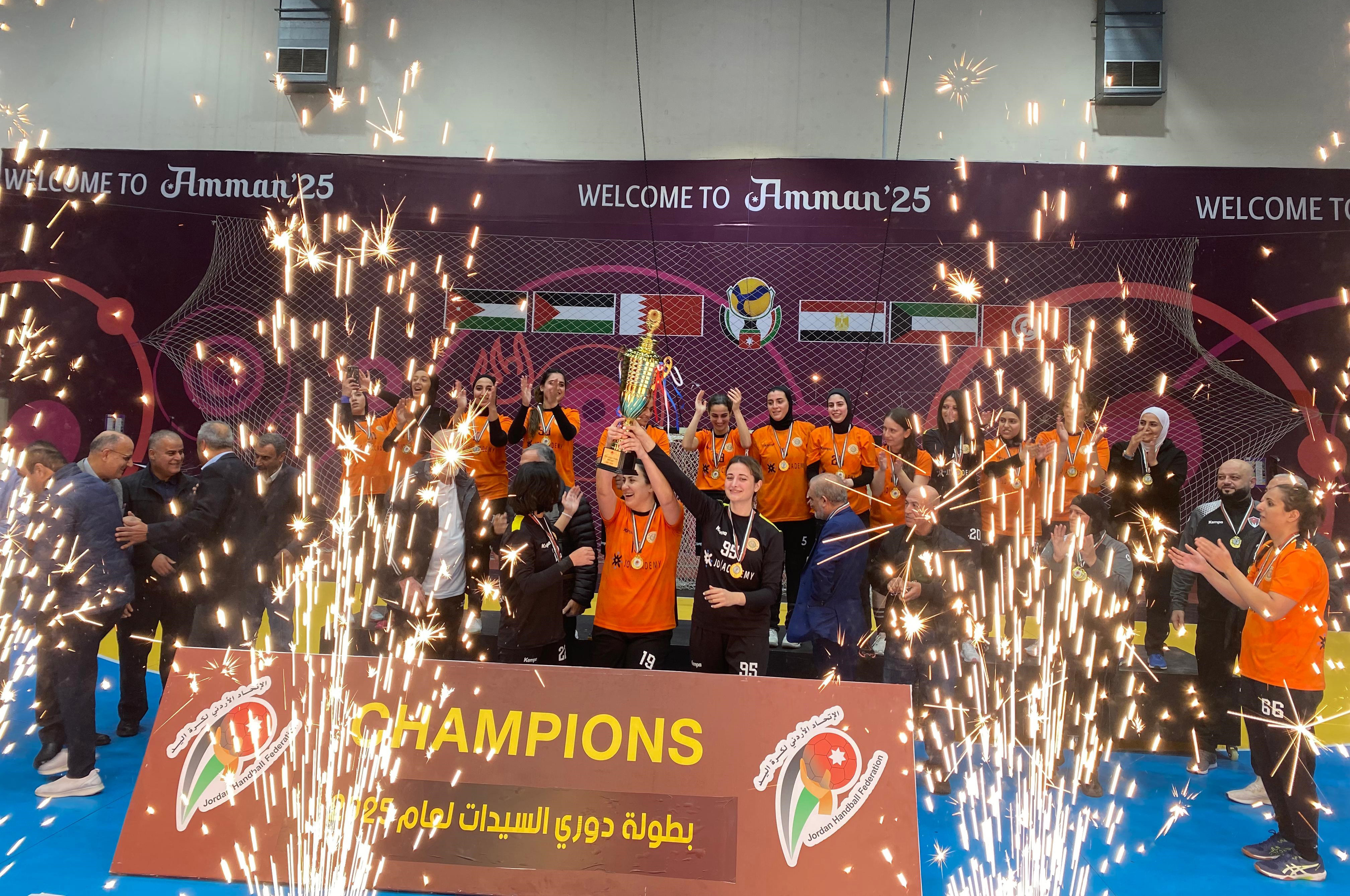 نادي عمان بطلا لدوري السيدات لكرة اليد