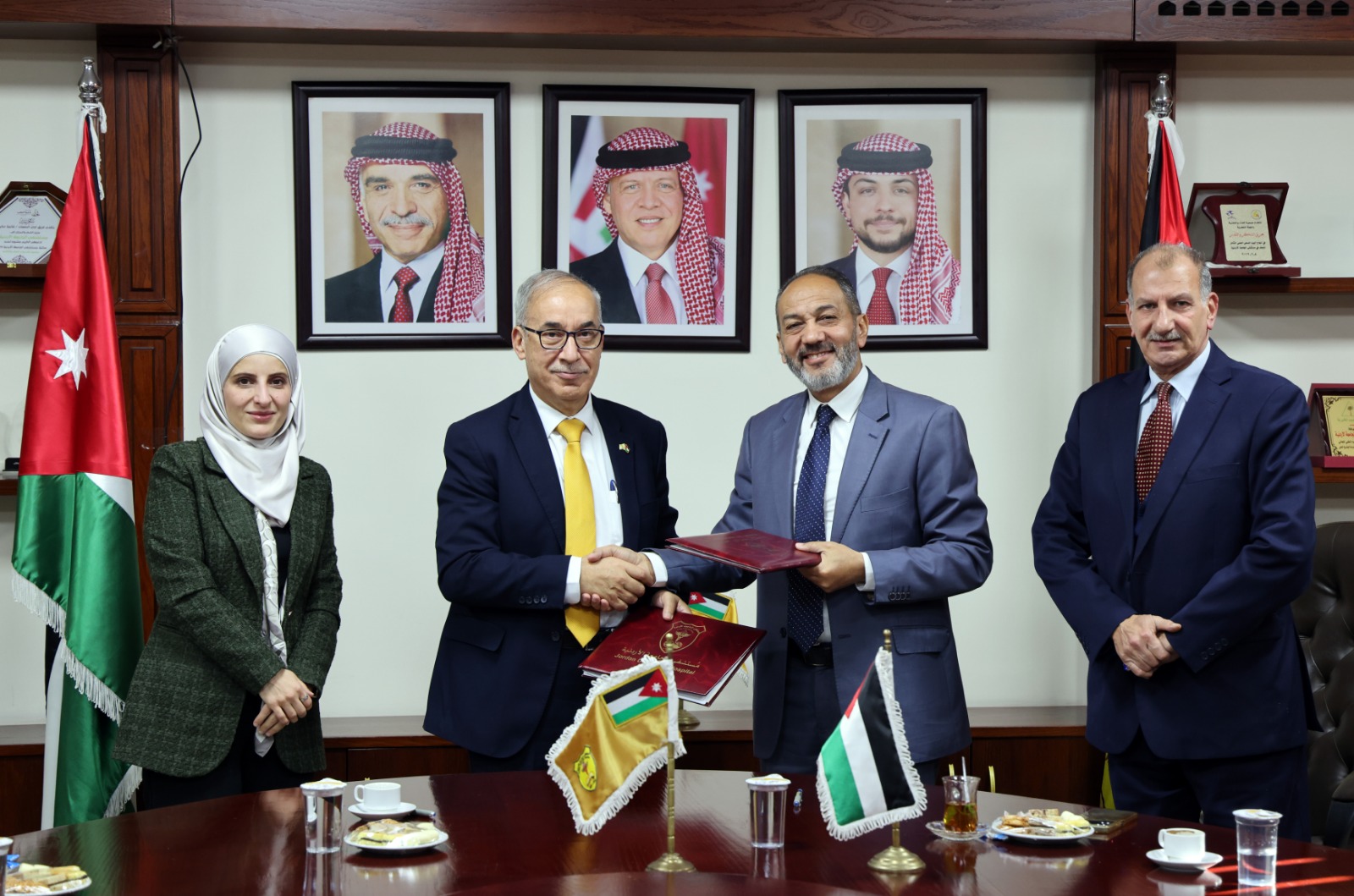 3 اتفاقيات تعاون لتدريب كوادر مستشفى الجامعة