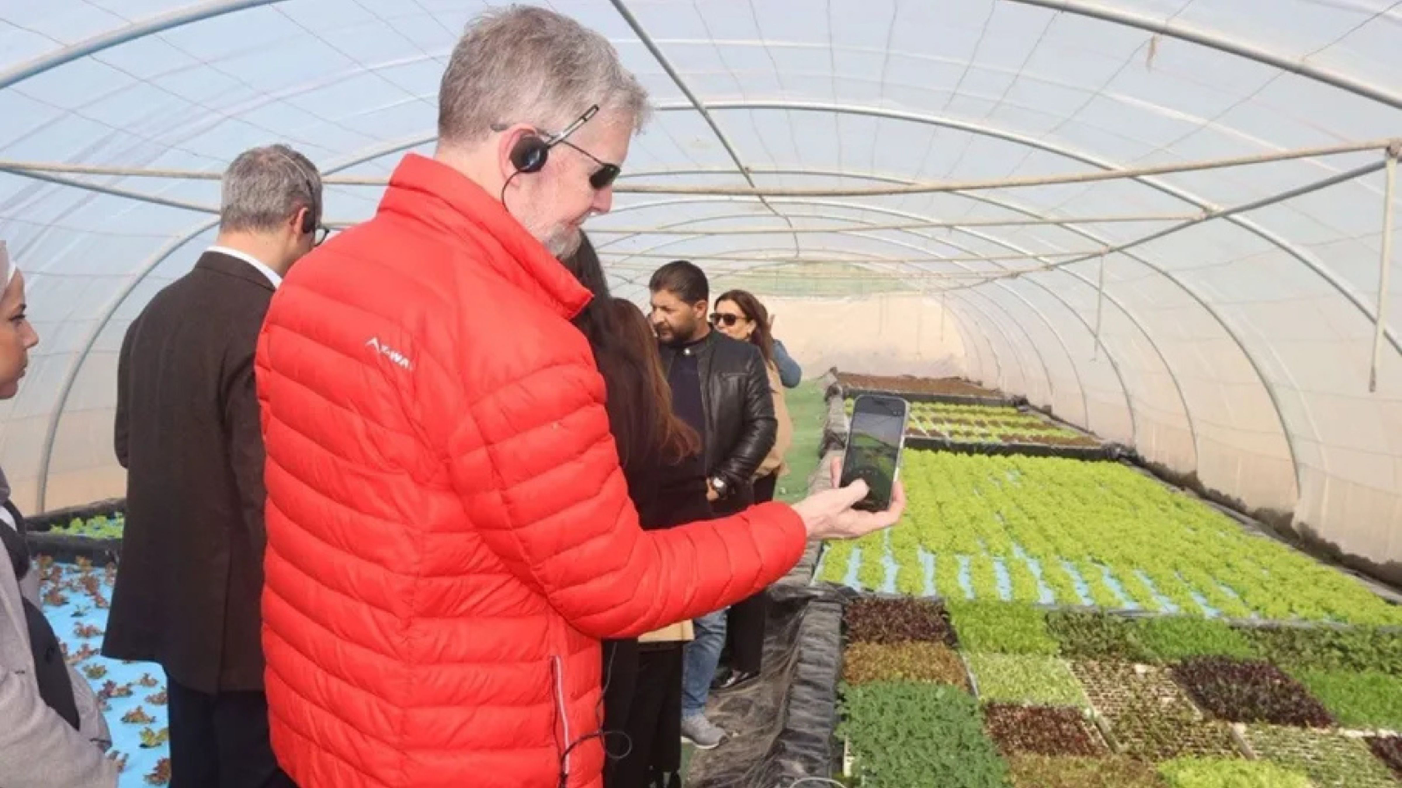 وفد من البنك الدولي يطّلع على مشاريع "أرضي" في جرش