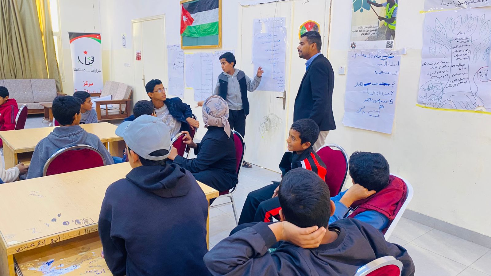 اختتام فعاليات برنامج "التطوّع الأخضر" في مراكز شباب العقبة