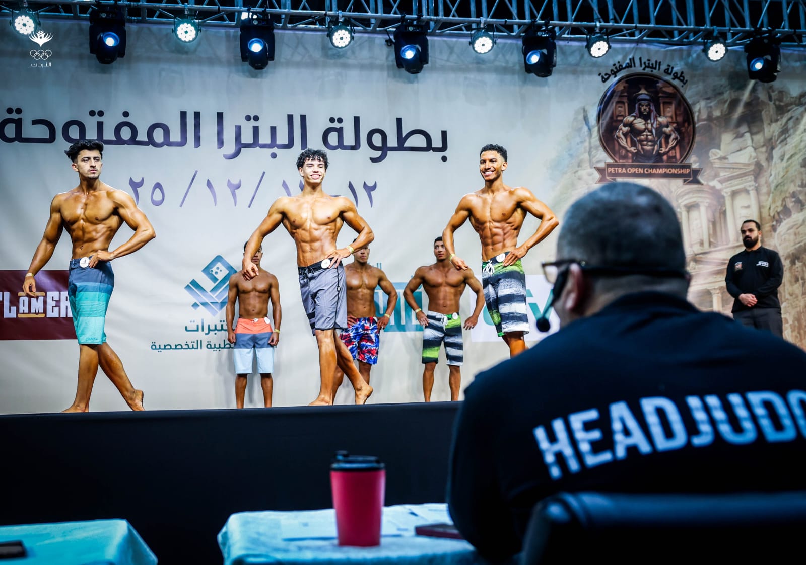 260 لاعبًا يشاركون في بطولة البترا لبناء الأجسام