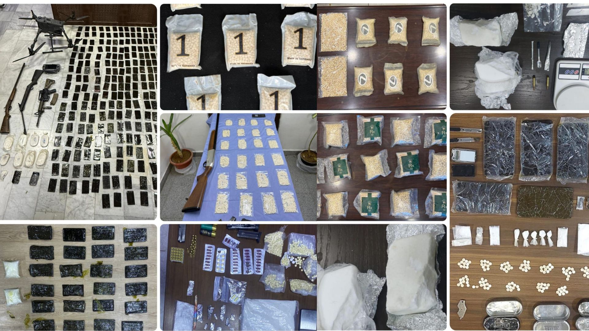 Anti-Narcotics Department Dismantles Regional Drug Trafficking Network