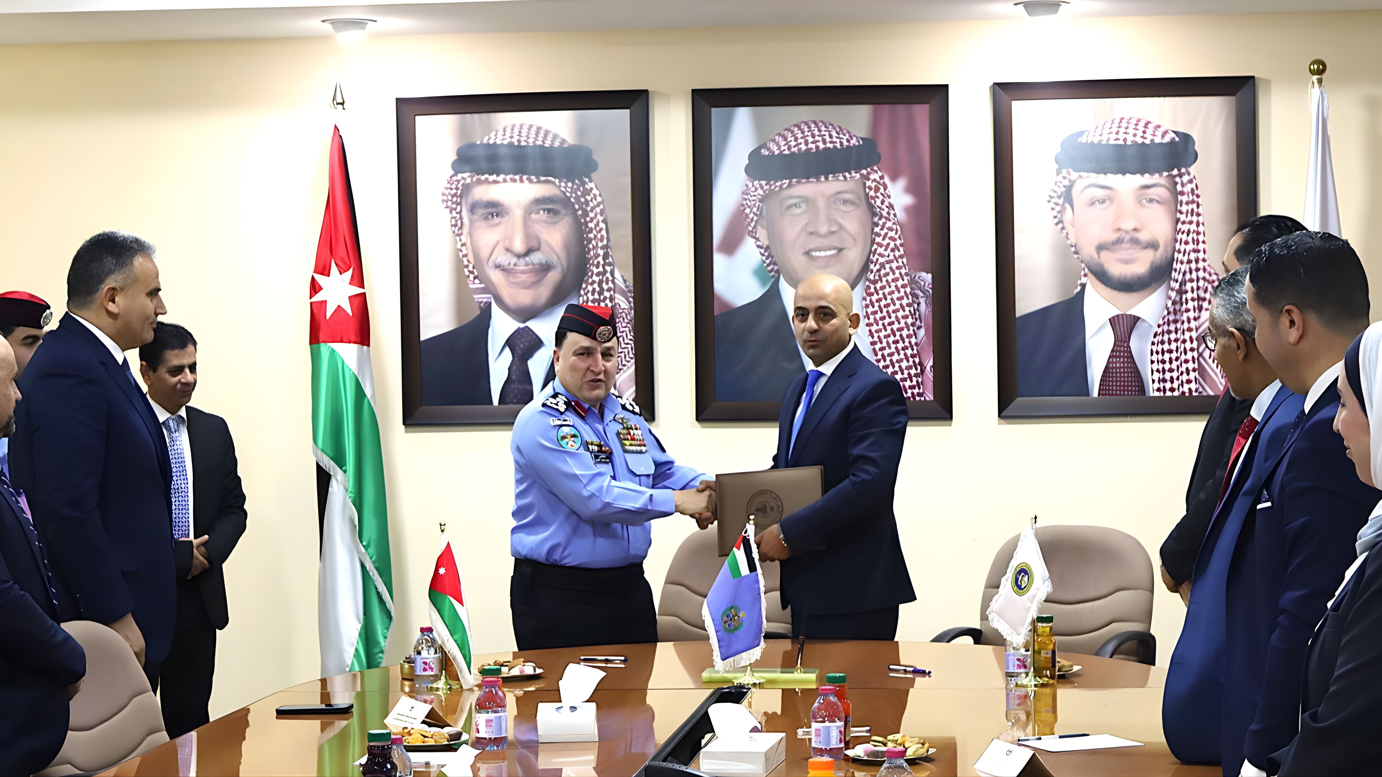 مذكرة تفاهم بين هيئة الأوراق المالية ومديرية الأمن العام