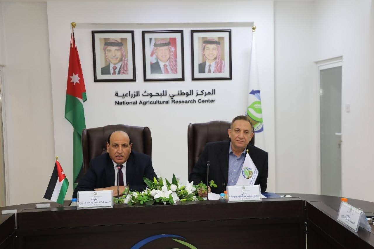 وزير الزراعة يزور المركز الوطني للبحوث الزراعية ويتفقد بنك البذور