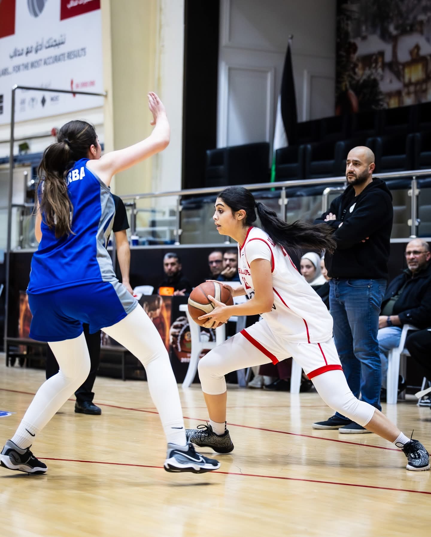 الأرثوذكسي يتفوق على المقاولين بدوري سيدات السلة