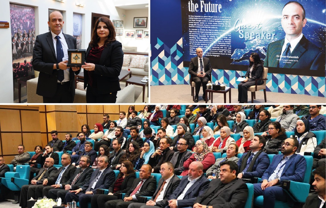 جامعة الأميرة سمية تكرّم العالم الأردني عمر حتاملة