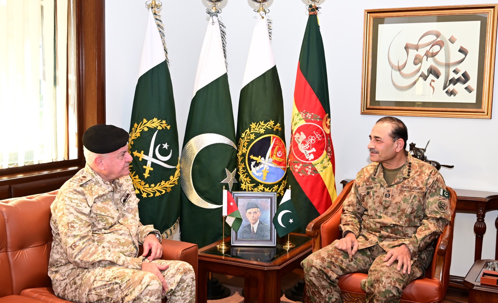 Army Chief Holds Talks with Pakistan’s Chief of Defense Forces in Islamabad