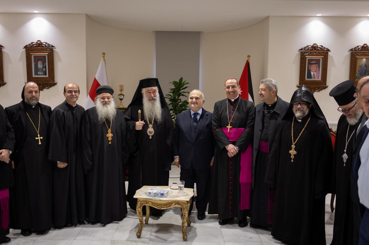 الأمير الحسن يهنئ الطوائف المسيحية بعيد الميلاد