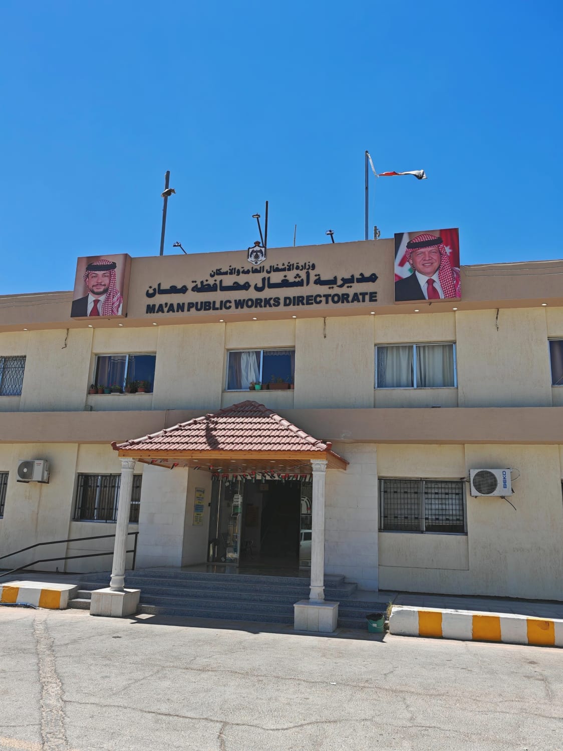 "أشغال معان" تتعامل مع عدد من الملاحظات خلال المنخفض الجوي