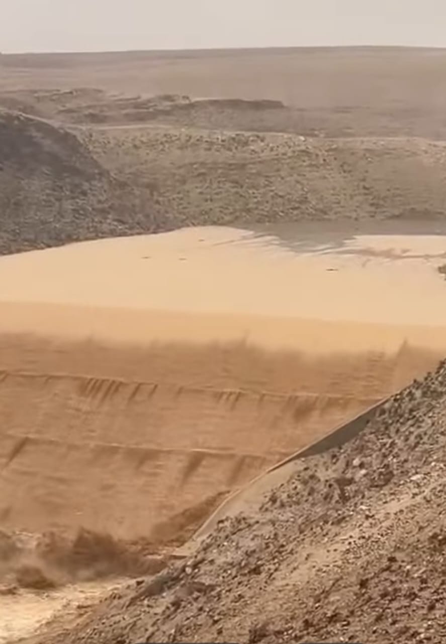 هطولات مطرية غزيرة في الطفيلة