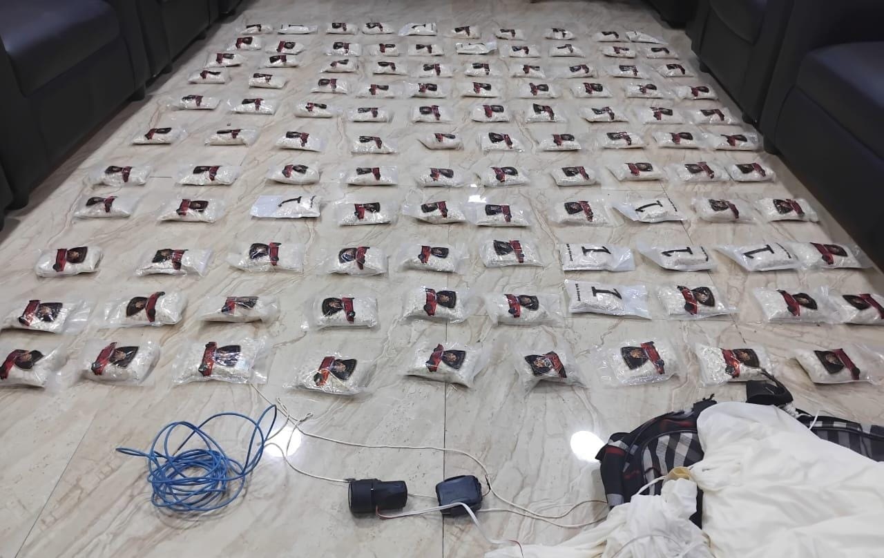 المنطقة العسكرية الشرقية تحبط محاولة تهريب كميات كبيرة من المواد المخدرة بواسطة بالونات