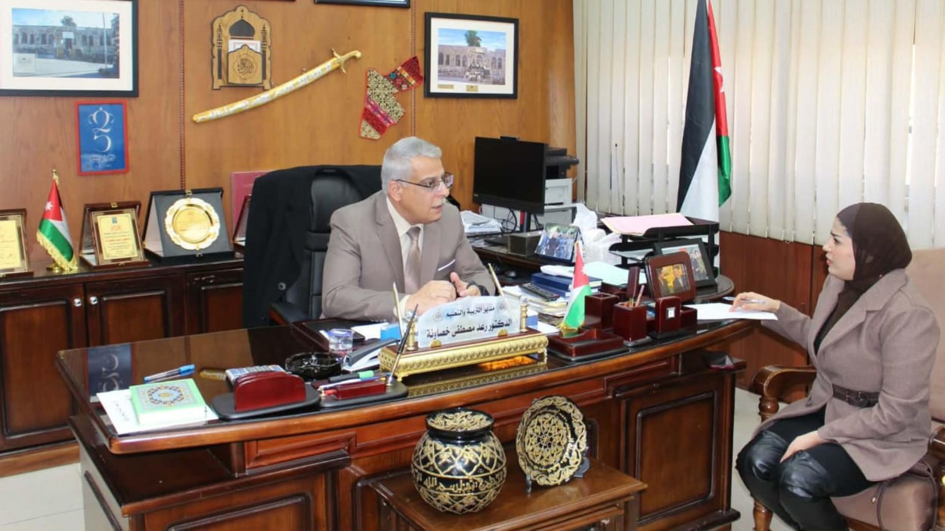 Irbid Education Directorate Completes School Construction and Maintenance Projects