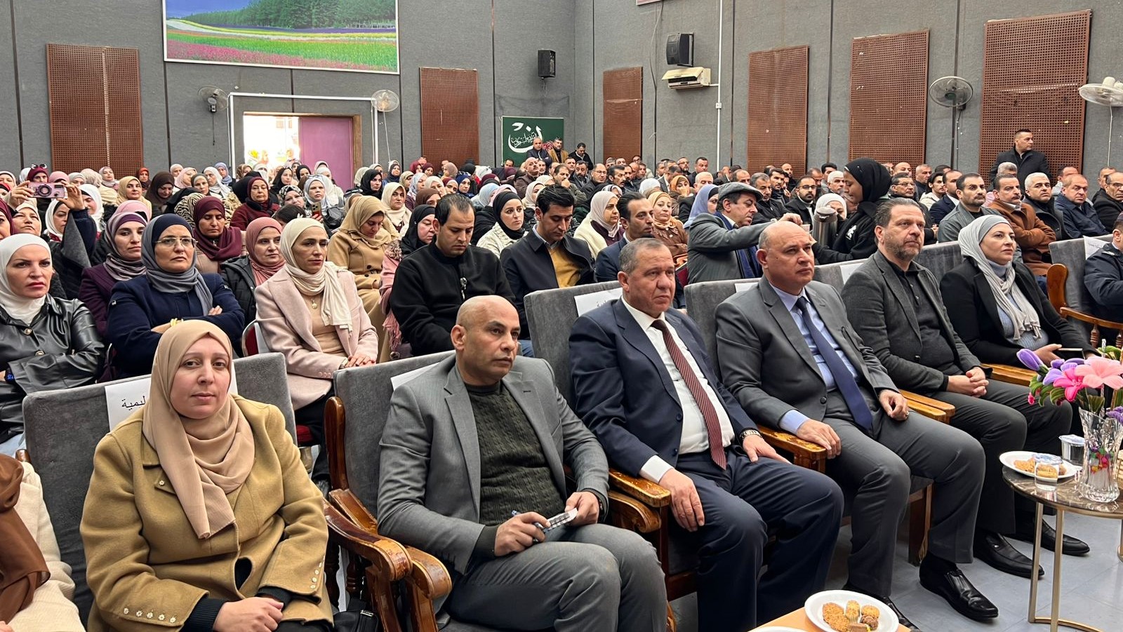 تنفيذ البرنامج التنفيذي لاستراتيجية النظافة في مدارس جرش