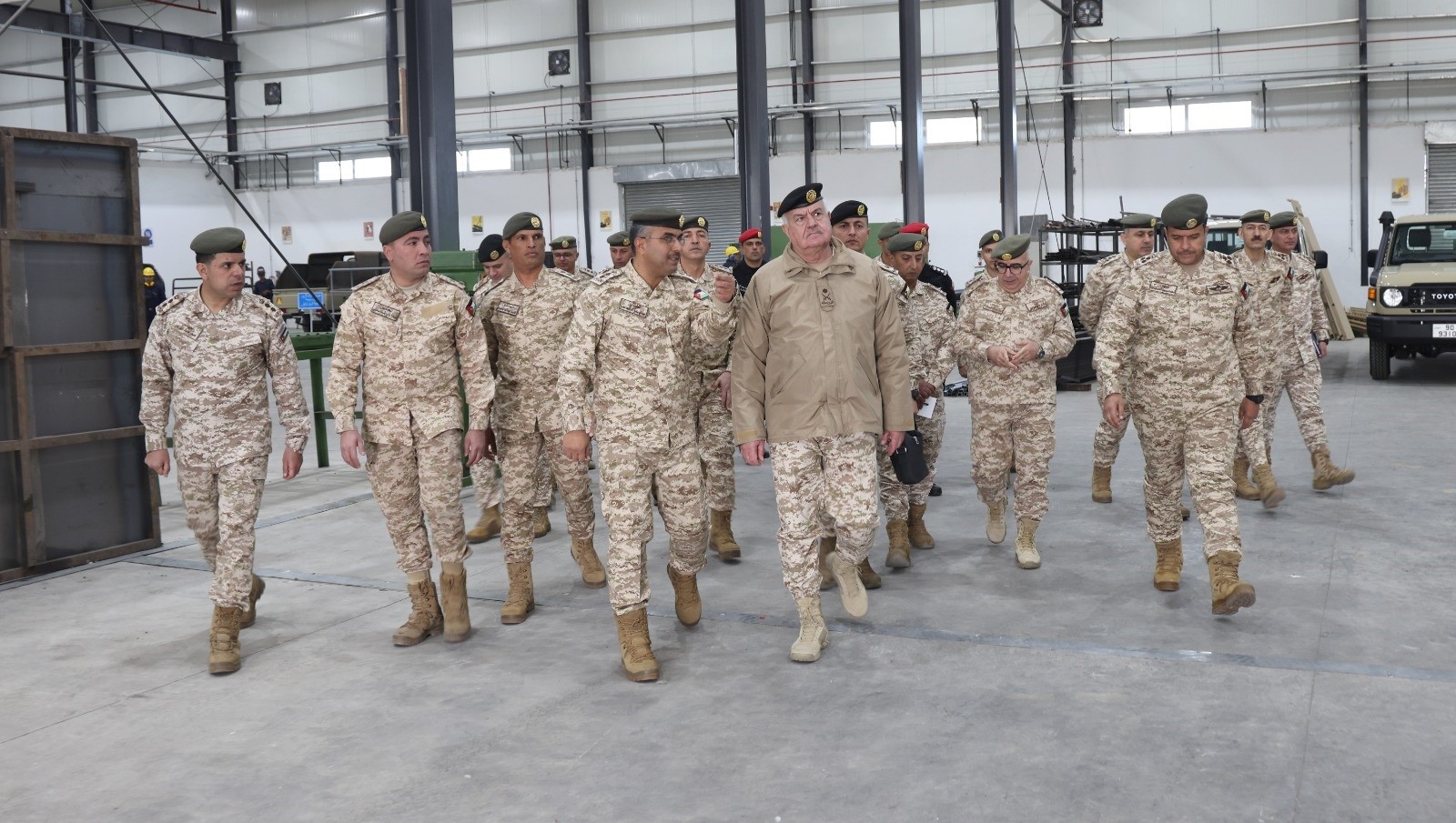 Army Chief Opens Prince Faisal Main Workshops at New Site