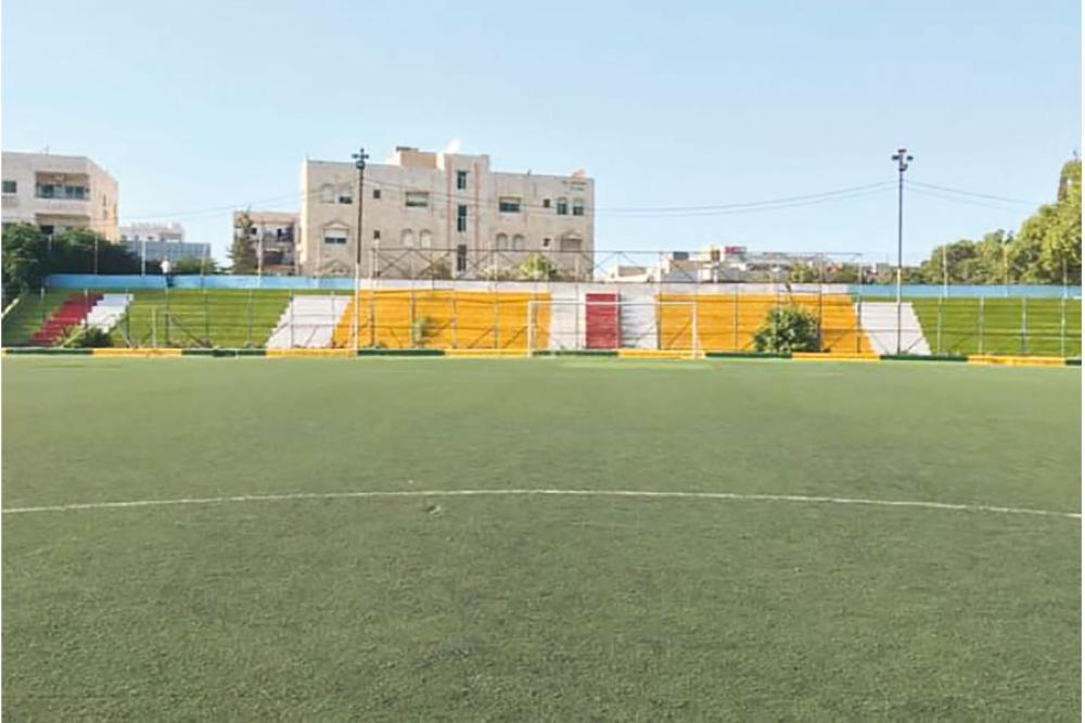 بلدية إربد الكبرى تخصص 400 ألف دينار لصيانة أرضية الملعب البلدي