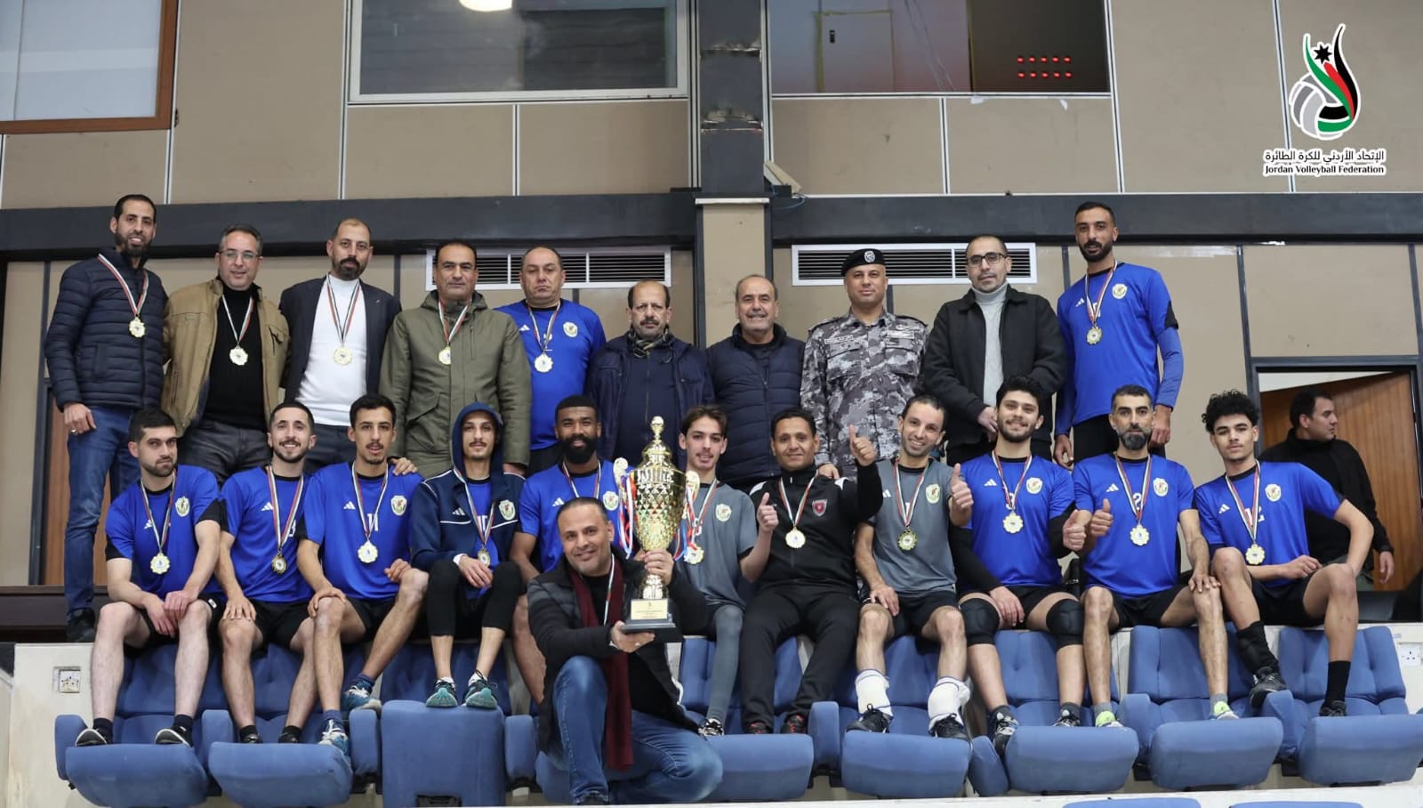 "منشية أبو حمور وشباب ماركا" يصعدان لدوري الدرجة الأولى للكرة الطائرة