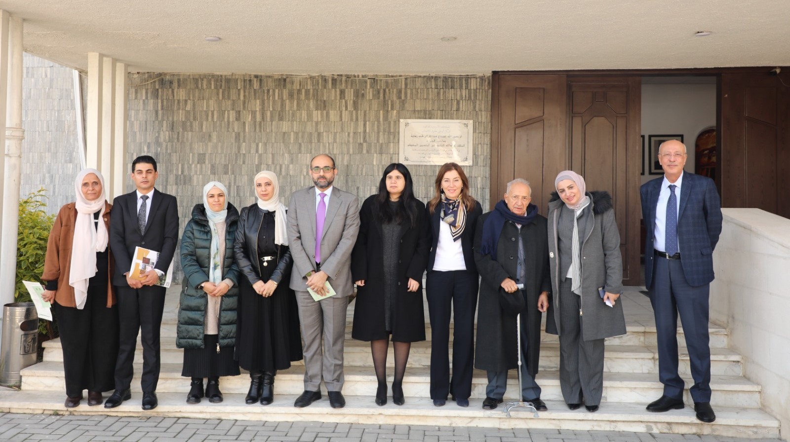 بحث سبل التعاون بين "الوطني لحقوق الإنسان" ومجمع اللغة العربية