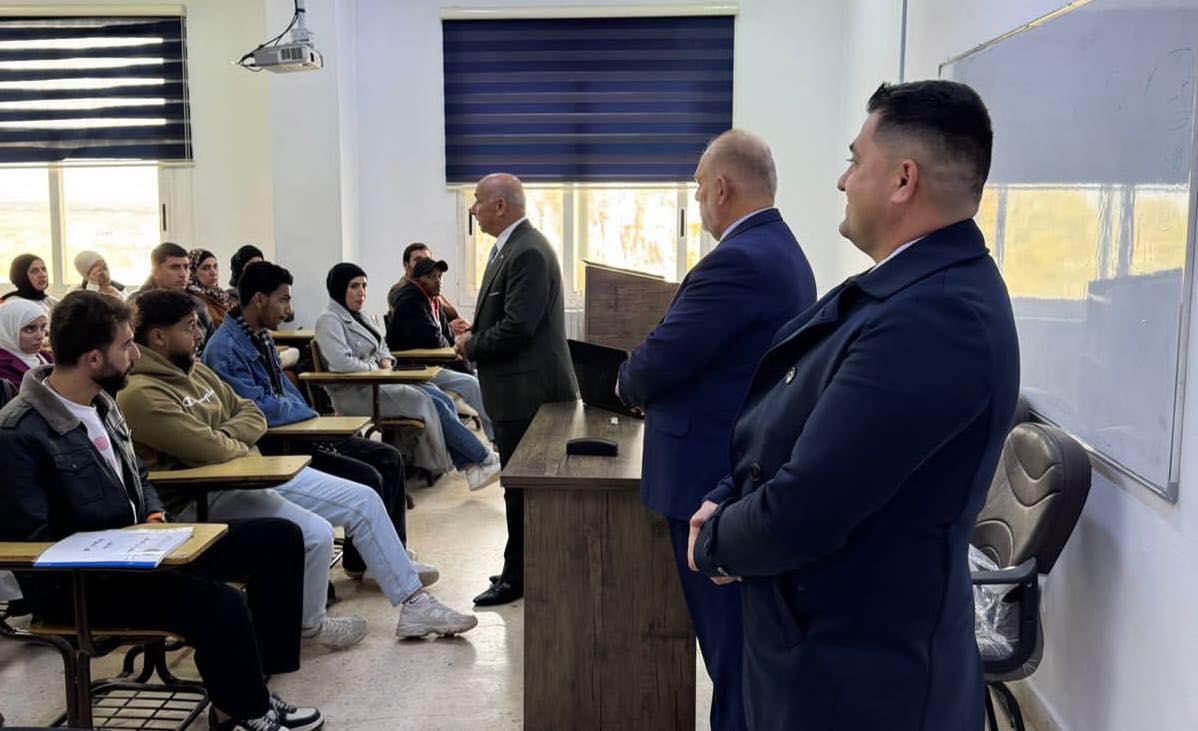 محاضرة في إربد الأهلية حول الصحة البيئية