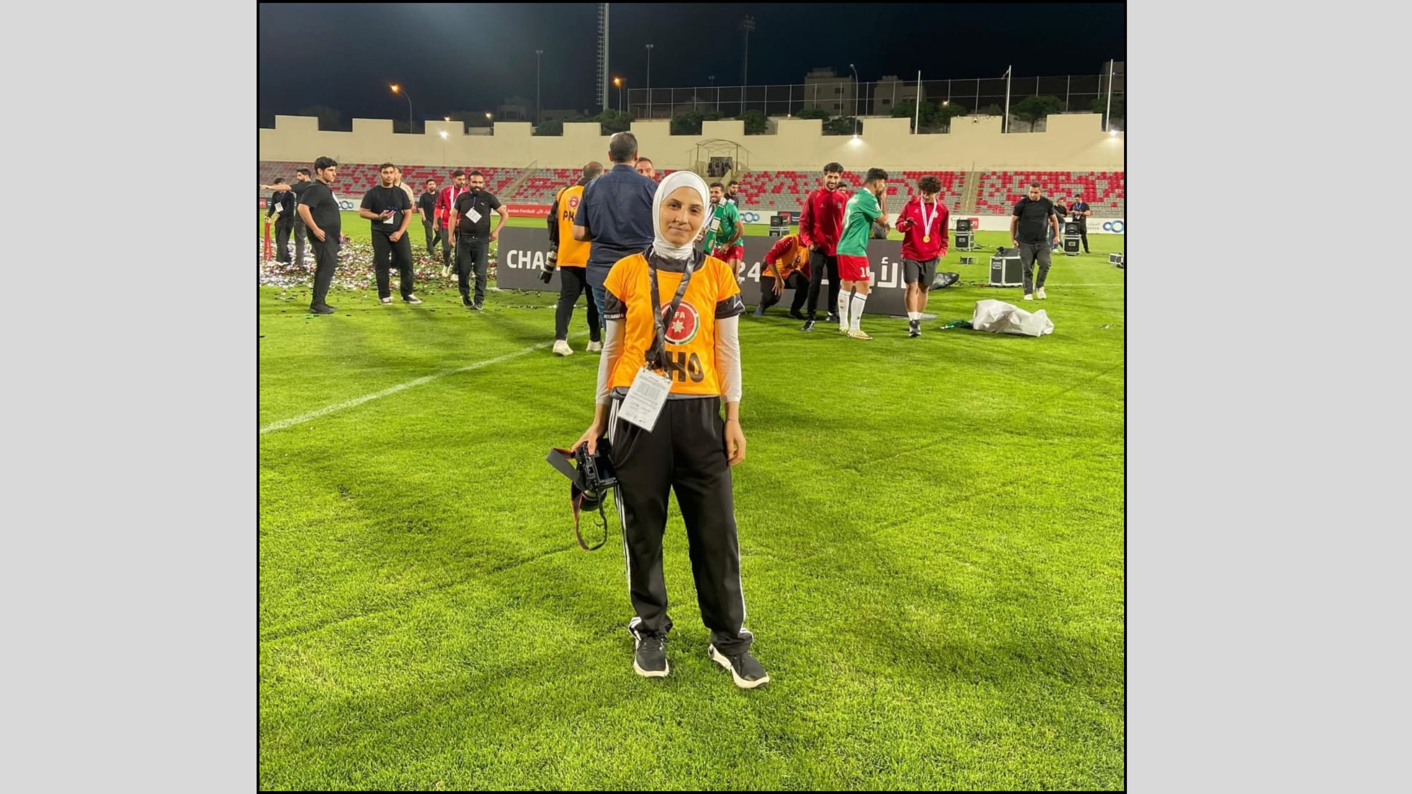 هند المصري من الهواية إلى احتراف التصوير الرياضي