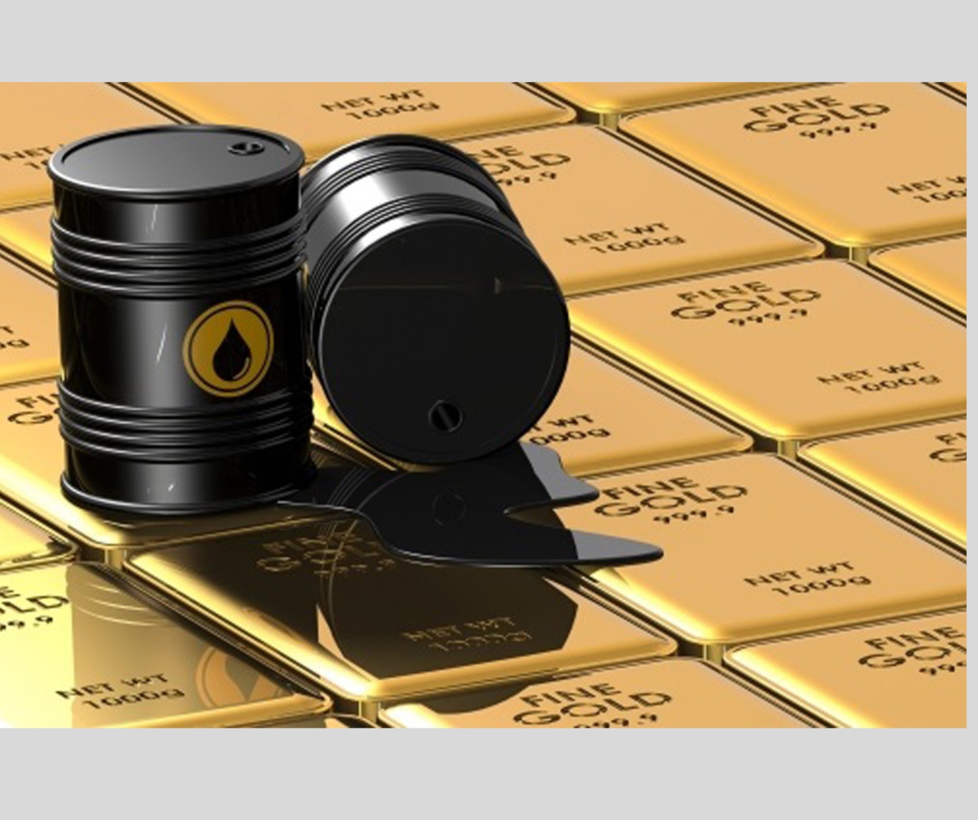 انخفاض أسعار الذهب وارتفاع النفط عالميا