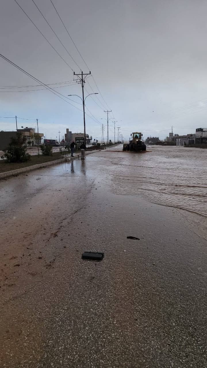 إعادة حركة المرور في شارع البترا بإربد