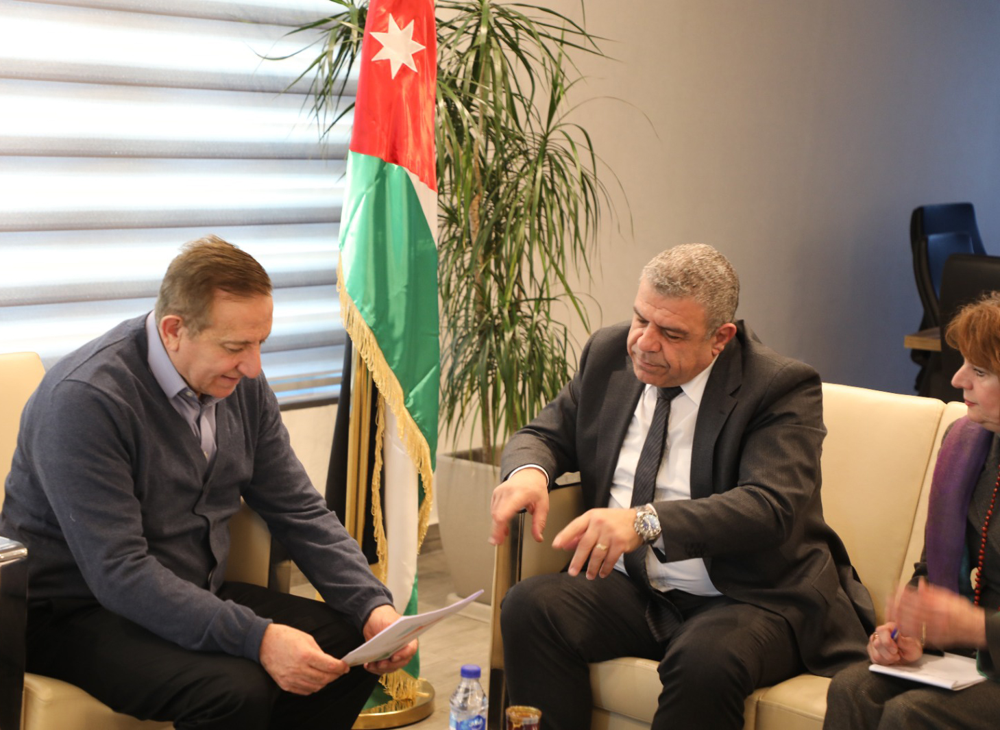 وزارة الزراعة تبحث ومنظمة الفاو مبادرة "يدا بيد"