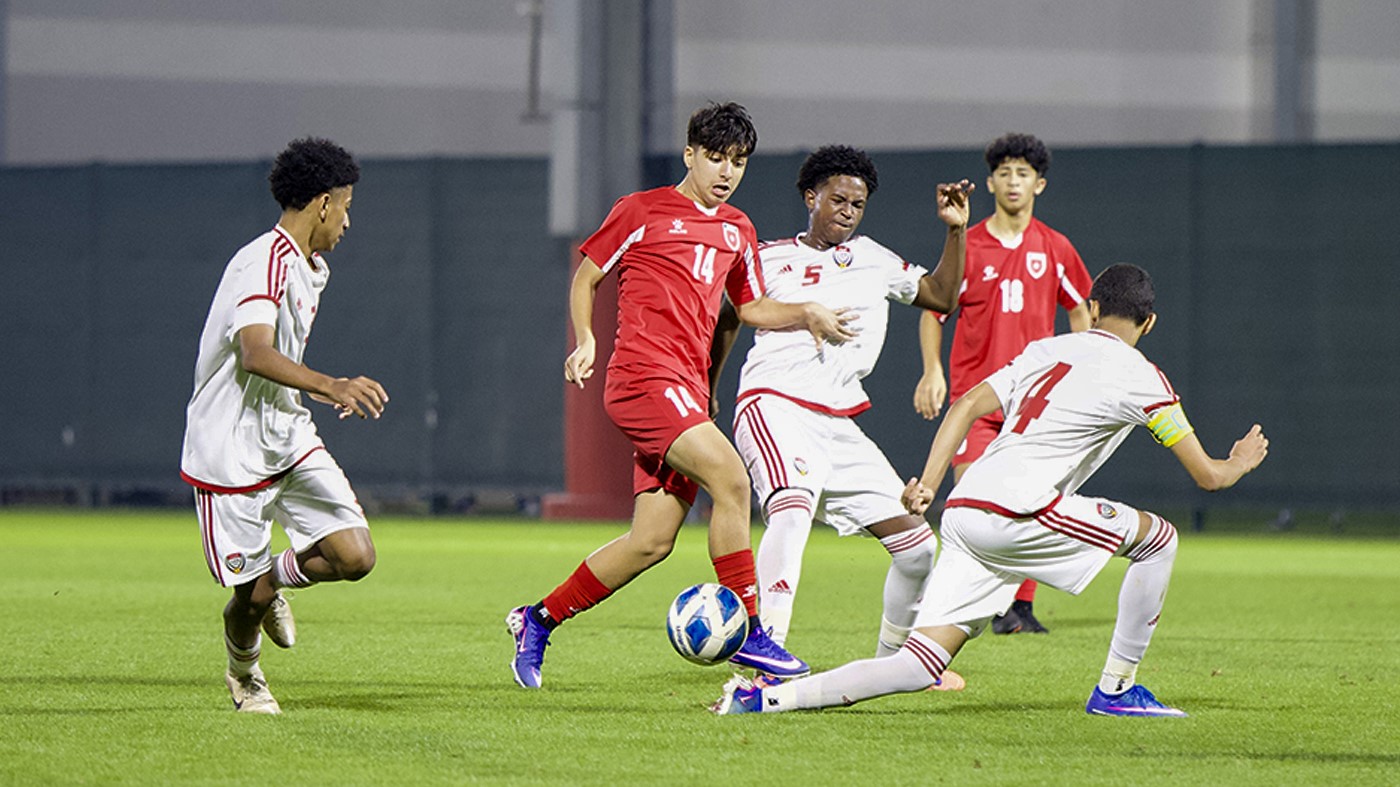 المنتخب الوطني تـ14 عامًا يختتم معسكره التدريبي في الإمارات