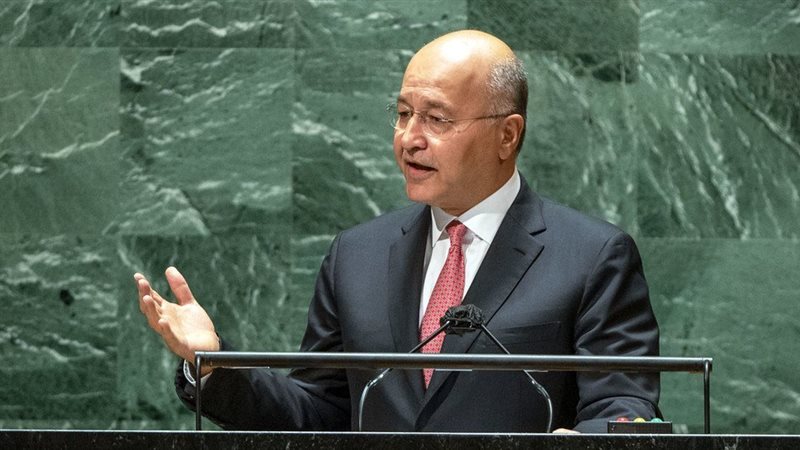 برهم صالح يشدد على الحاجة الماسة لتقديم مساعدات للاجئين السودانيين