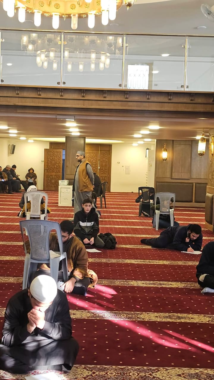 أوقاف الرصيفة تعقد امتحان مستوى التلاوة والتجويد لطلبة دور القرآن