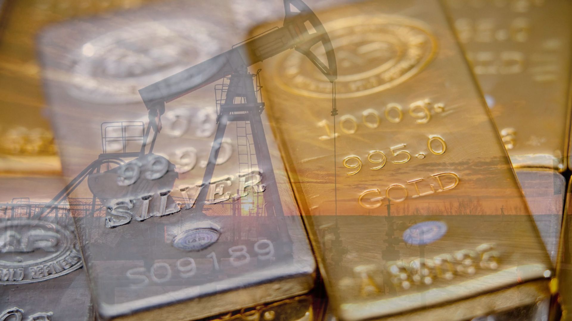 ارتفاع أسعار الذهب والفضة واستقرار النفط عالميا